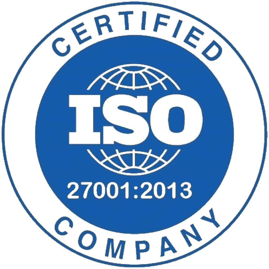 ISO 27001:2013 Certified